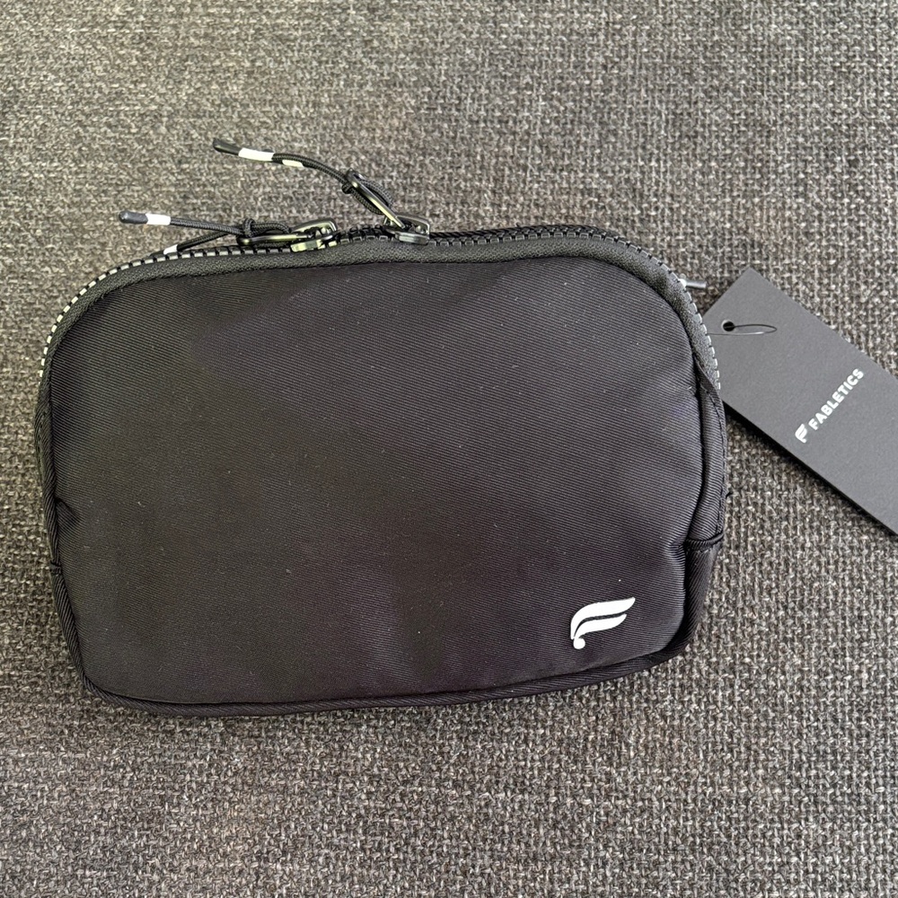 Fabletics Black Toiletry Bag